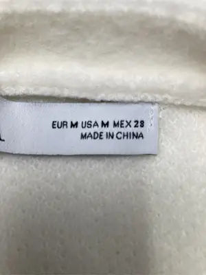ZARA/ザラ/カーディガン/ボレロ/トップス/ホワイト/USA M