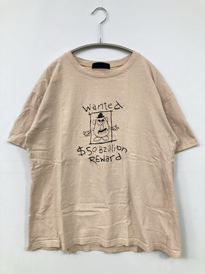 Tシャツ/カットソー/トップス/ベージュ/F