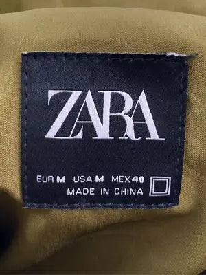ZARA/ザラ/ダウンジャケット/コート/ジャケット/アウター/カーキ/M