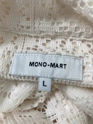MONO-MART/モノマート/シャツ/ブラウス/トップス/アイボリー/L