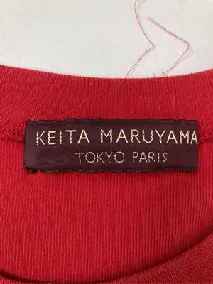 KEITA MARUYAMA/Tシャツ/カットソー/トップス/レッド/M