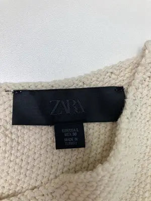 ZARA/ザラ/ニット/セーター/トップス/アイボリー/L