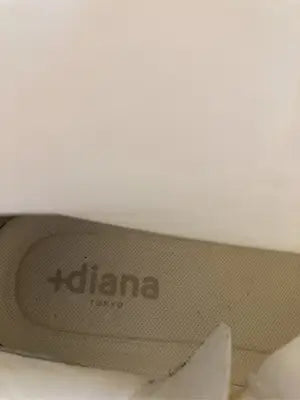 +diana/ブーツ/シューズ/アイボリー/S