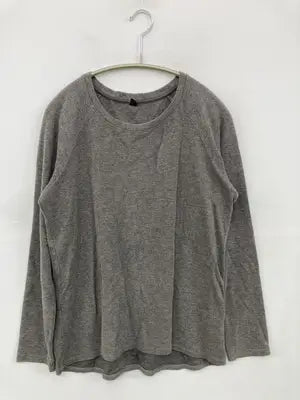 UNIQLO/ユニクロ/Tシャツ/カットソー/トップス/グレー/L