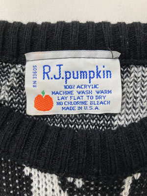 R.J.pumpkin/ニット/セーター/トップス/ブラック