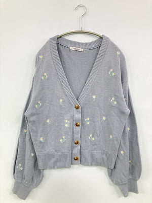 Chip Clip/チップクリップ/カーディガン/ボレロ/トップス/グレー/M