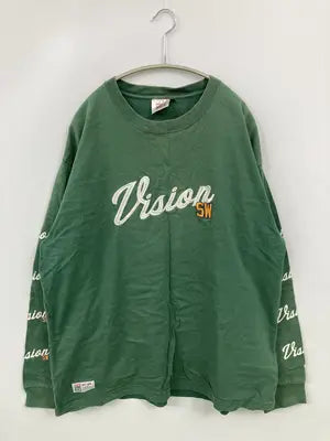 VISION STREET WEAR/ヴィジョンストリートウェア/Tシャツ/カットソー/トップス/グリーン/LL