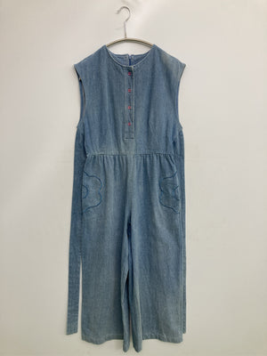 POPPY/ポピー/パンツドレス/ワンピース/ドレス/スカイブルー/M