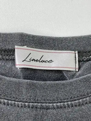 Linoluce/リノルーセ/Tシャツ/カットソー/トップス/グレー/M