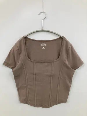 HOLLISTER/ホリスター/Tシャツ/カットソー/トップス/ブラウン/S