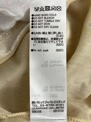 MOUSSY/マウジー/Tシャツ/カットソー/トップス/ベージュ/F