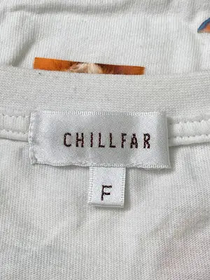CHILLFAR/チルファー/Tシャツ/カットソー/トップス/ホワイト/F
