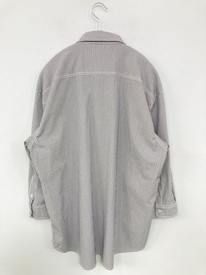 RESTORATION/リストレーション/シャツ/ブラウス/トップス/ネイビー/L