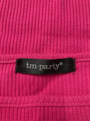 TM-PARTY/ティーエムパーティー/タンクトップ/トップス/ピンク/L