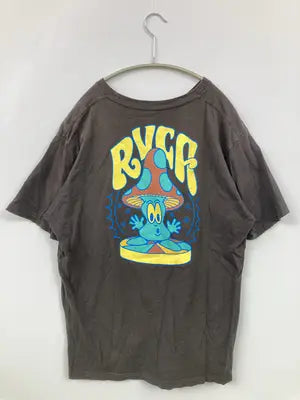 RVCA/ルーカ/Tシャツ/カットソー/トップス/ブラック/M