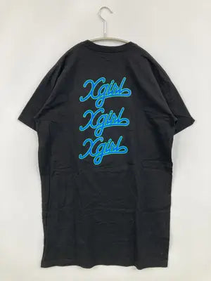 X-GIRL/エックスガール/Tシャツ/カットソー/トップス/ブラック/2