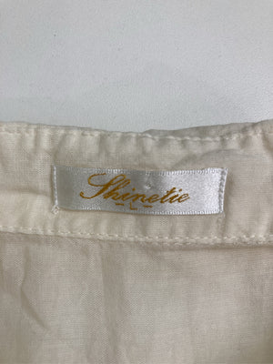 Shinetie/シャツ/ブラウス/トップス/アイボリー/L