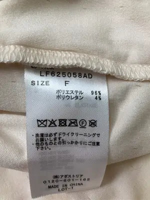 LOWRYS FARM/ローリーズファーム/Tシャツ/カットソー/トップス/アイボリー/F