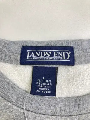 LANDS' END/ランズエンド/スウェット/トップス/グレー/L