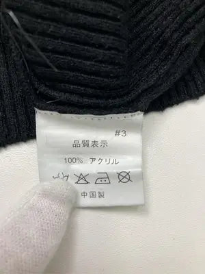 Growing Rich/ニット/セーター/トップス/ブラック/#3