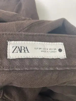 ZARA/ザラ/デニムパンツ/パンツ/ブラウン/USA 2