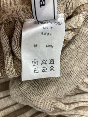 Neuna/ヌナ/スラックス/パンツ/ベージュ/F