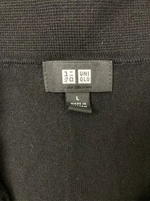 UNIQLO/ユニクロ/ポロシャツ/トップス/ブラック/L