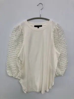 SUGAR SPOON/シュガースプーン/Tシャツ/カットソー/トップス/アイボリー/F