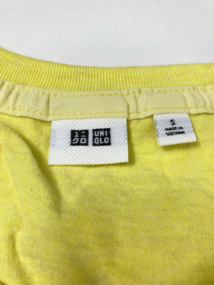 UNIQLO/ユニクロ/Tシャツ/カットソー/トップス/イエロー/S