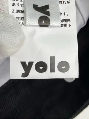 yolo/ヨロ/デニムスカート/スカート/ブラック/XL