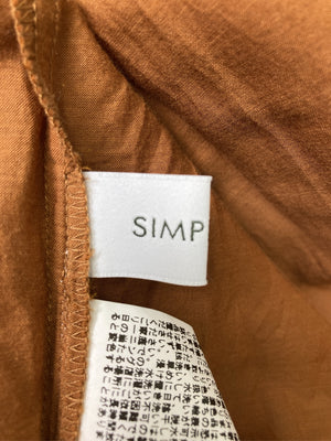 SIMP LICITE/シンプリシテ/ワンピース/ワンピース/ドレス/ブラウン