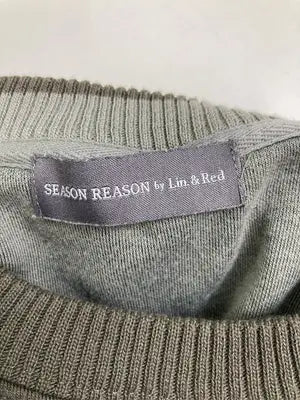 SEASON REASON/シーズンリーズン/スウェット/トップス/カーキ/L