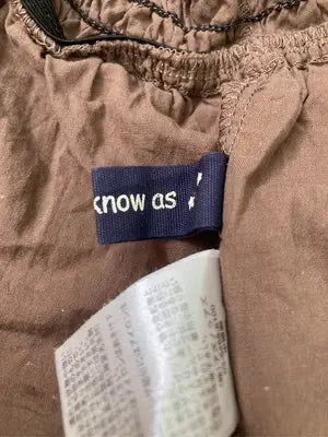 as know as/アズノゥアズ/シャツ/ブラウス/トップス/ブラウン/*