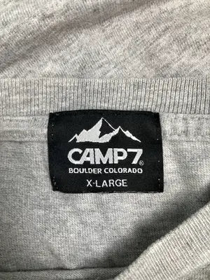 CAMP7/キャンプセブン/Tシャツ/カットソー/トップス/グレー/XL