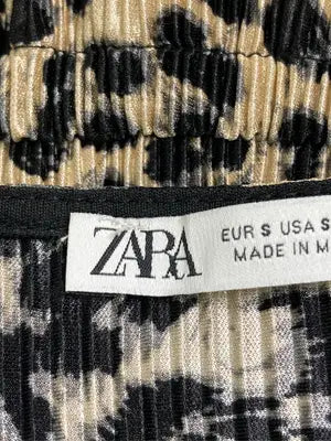ZARA/ザラ/Tシャツ/カットソー/トップス/ベージュ/USA S