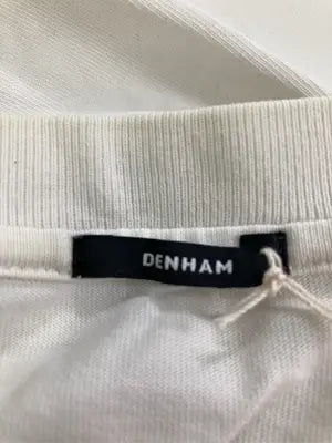 DENHAM/デンハム/Tシャツ/カットソー/トップス/ホワイト/LARGE