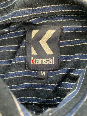 Kansai/シャツ/ブラウス/トップス/ネイビー/M
