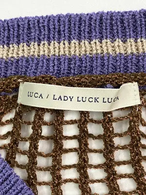 LUCA / LADY LUCK LUCA/ニット/セーター/トップス/ブラウン