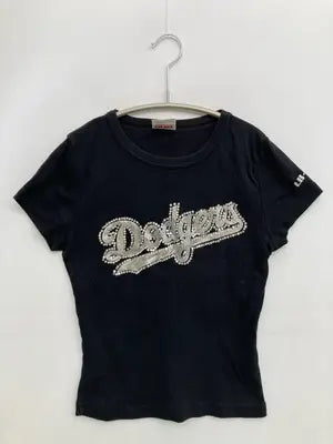 LB-03/Tシャツ/カットソー/トップス/ブラック
