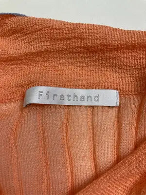Firsthand/ファーストハンド/カーディガン/ボレロ/トップス/オレンジ/F