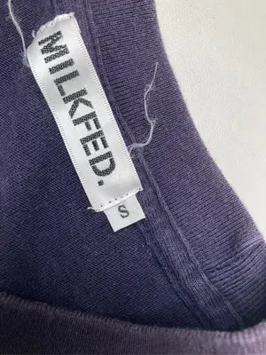 MILK FED./ミルクフェド/Tシャツ/カットソー/トップス/ブラック/S