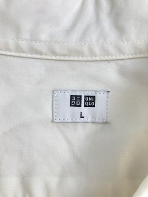 UNIQLO/ユニクロ/シャツ/ブラウス/トップス/ホワイト/L