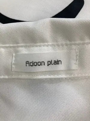 Adoon plain/アドーンプレーン/シャツ/ブラウス/トップス/ホワイト/M