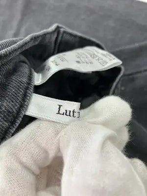 Lutique/ルティーク/デニムパンツ/パンツ/ブラック/M
