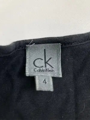 Calvin Klein/カルバンクライン/Tシャツ/カットソー/トップス/ブラック/4