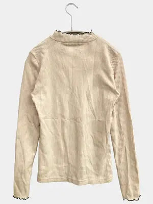 L'espoir/レスポワール/Tシャツ/カットソー/トップス/ベージュ/L