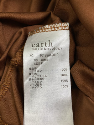 earth music&ecology/アースミュージックアンドエコロジー/シャツ/ブラウス/トップス/ブラウン/F