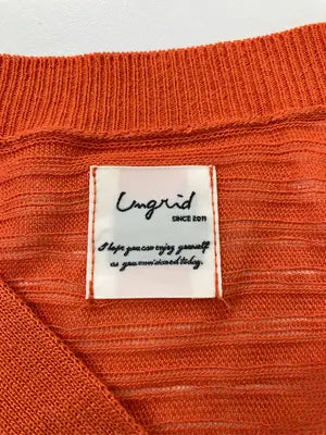 Ungrid/アングリッド/カーディガン/ボレロ/トップス/オレンジ/F