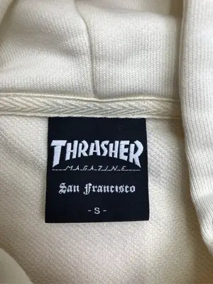 THRASHER/スラッシャー/パーカー/トップス/ホワイト/S