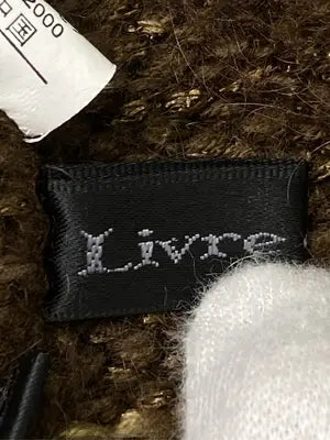 Livre claire/リーヴルクレール/ニット/セーター/トップス/ブラウン/L